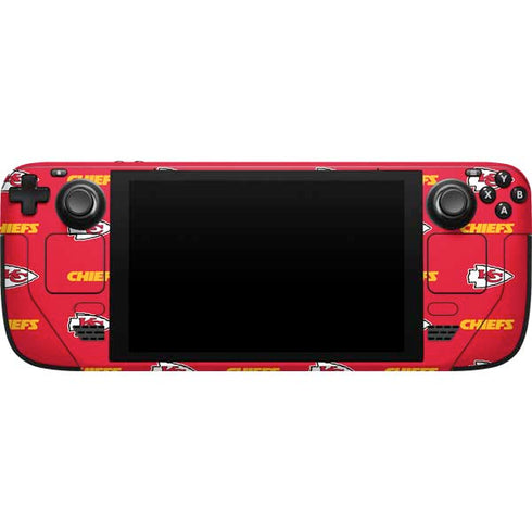 NFL Kansas City Chiefs Blitz Series Steam Deck Handheld Gaming Computer Skin